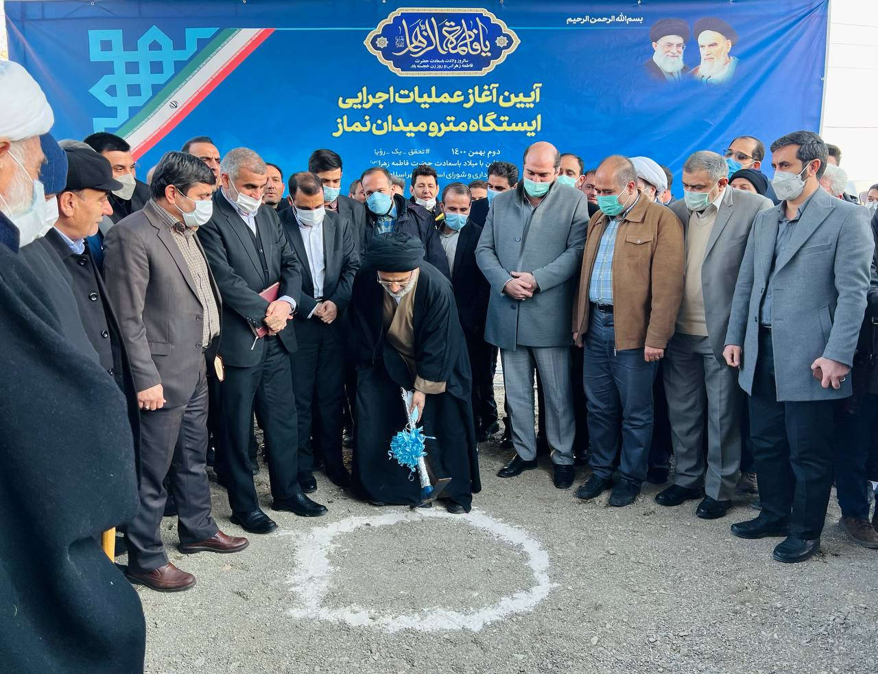 Start of operation of Islamshahr prayer square subway station with the presence of Tehran manager
